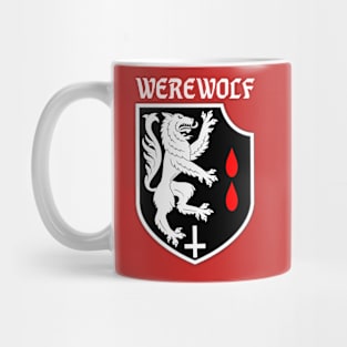 Black Metal Werewolf Mug